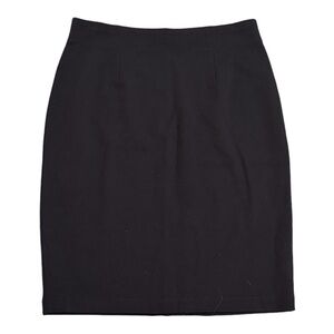EILEEN FISHER Brown Pencil Skirt Business Casual Size PM M Petite Work Midi Mini
